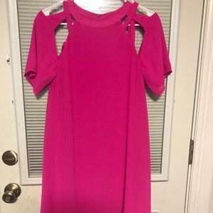 Hot pink dress. Make me an offer.